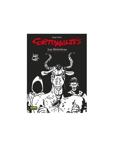 CORTO MALTES LAS HELVETICAS EDICION BN