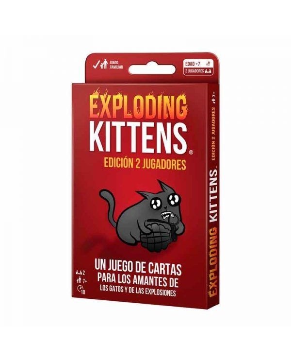 EXPLODING KITTENS EDICIÓN 2 JUGADORES JUEGOS9,95 €9,95 €  JUEGOS