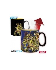 Saint Seiya- Caballeros del Zodiaco- Taza Termica caballeros de Oro 3665361065647