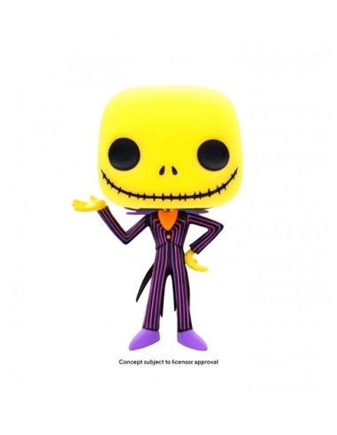 Funko POP! Jack Pesadilla Antes De Navidad Black Light Disney  889698639606 Funko POP! Jack Pesadilla Antes De Navidad Black Light Disney  889698639606