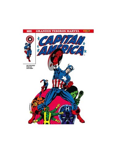 GRANDES TESOROS MARVEL. CAPITAN AMERICA DE JIM STERANKO GRANDES TESOROS MARVEL. CAPITAN AMERICA DE JIM STERANKO