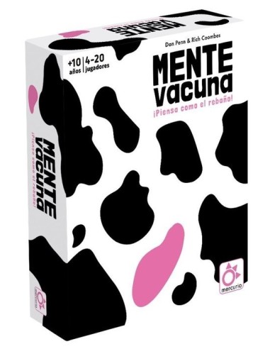 JUEGO DE MESA MENTE VACUNA ¡PIENSA COMO EL REBAÑO!  8437020827249 24,95 €