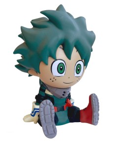 IZUKU MIDORIYA HUCHA 18CM MY HERO ACADEMY TIRELIRE PLASTOY ANIME / ...