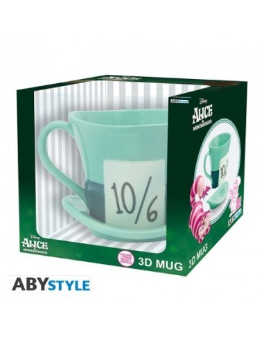 Disney Taza 3D Alicia en el Pais de las maravillas Sobrerero loco M... Disney Taza 3D Alicia en el Pais de las maravillas Sobrerero loco M...