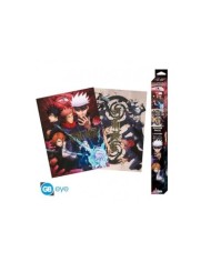 JUJUTSU KAISEN - Set 2 Chibi Posters - Group and schools ANIME / MA...