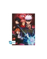 JUJUTSU KAISEN - Set 2 Chibi Posters - Group and schools ANIME / MA...