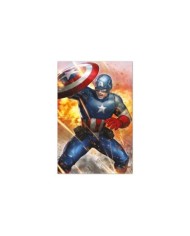 POSTER MARVEL CAPITAN AMERICA UNDER FIRE  8435497277574