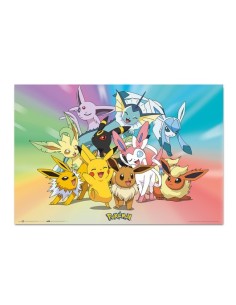 POSTER POKEMON EVOLUCIONES DE EEVEE GOTTA CATCH´EM ALL! POSTERS7,50...