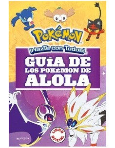 GUIA DE LOS POKEMON DE ALOLA 9788490439654  15,95 € GUIA DE LOS POKEMON DE ALOLA 9788490439654  15,95 €