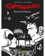 CORTO MALTES NOCTURNO BERLINES BLANCO Y NEGRO