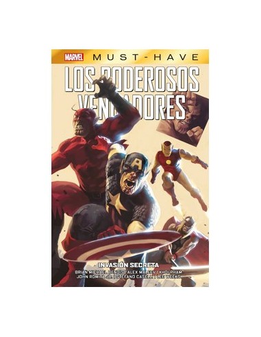 MARVEL MUST-HAVE PODEROSOS VENGADORES 3 : INVASION SECRETA