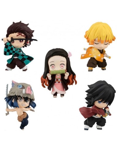 Demon Slayer Kimetsu no Yaiba Anime Figuras versión Chibi