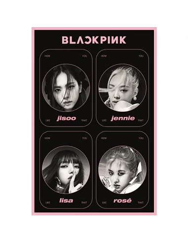 POSTER BLACKPINK HOW YOU LIKE THAT  5050574347808