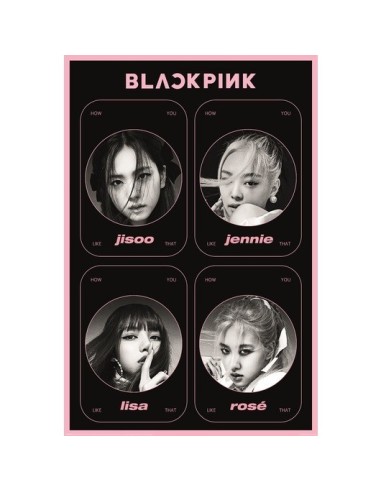 POSTER BLACKPINK HOW YOU LIKE THAT  5050574347808 POSTER BLACKPINK HOW YOU LIKE THAT  5050574347808