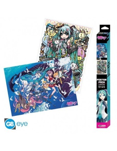 HATSUNE MIKU - Set 2 Chibi Posters - Series 2 (52x38) POSTERS9,95 €... HATSUNE MIKU - Set 2 Chibi Posters - Series 2 (52x38) POSTERS9,95 €...