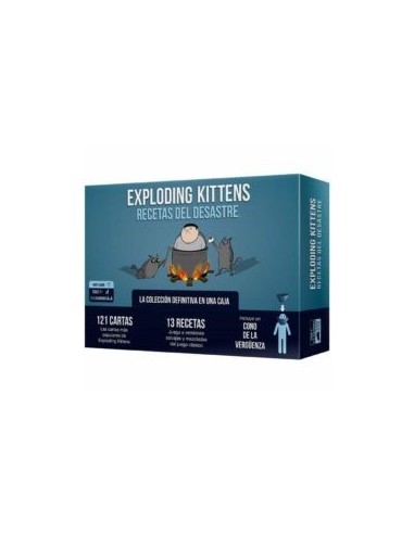 EXPLODING KITTENS RECETAS DEL DESASTRE JUEGOS25,95 €25,95 €  JUEGOS