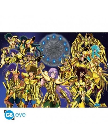 SAINT SEIYA - Poster "CABALLEROS DE ORO" (91.5x61) POSTERS7,50 €7,5... SAINT SEIYA - Poster "CABALLEROS DE ORO" (91.5x61) POSTERS7,50 €7,5...