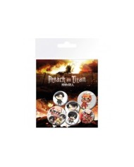 Ataque a los titanes Pack chapas Chibis ANIME / MANGA3,95 €3,95 € A...