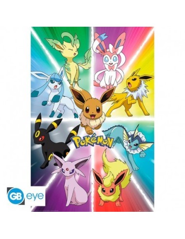 POKEMON - Poster "Eevee Evolution" (91.5x61) POSTERS7,50 €7,50 € Ab...