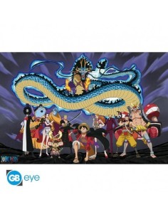ONE PIECE - Poster "The crew versus Kaido" (91.5x61)  3665361080534