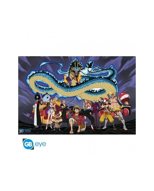 ONE PIECE - Poster "The crew versus Kaido" (91.5x61)  3665361080534