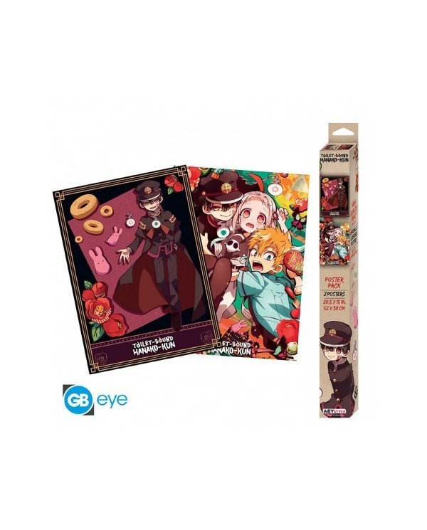 HANAKO-KUN El fantasma del lavabo - Set 2 Chibi Posters - Series 1 ...