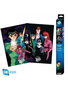 YU YU HAKUSHO - Set 2 Chibi Posters - Yusuke and his group (52x38) ...