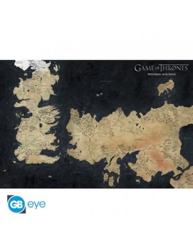 GAME OF THRONES - Poster «Westeros Map» (91.5x61) POSTERS7,50 €7,50... GAME OF THRONES - Poster «Westeros Map» (91.5x61) POSTERS7,50 €7,50...