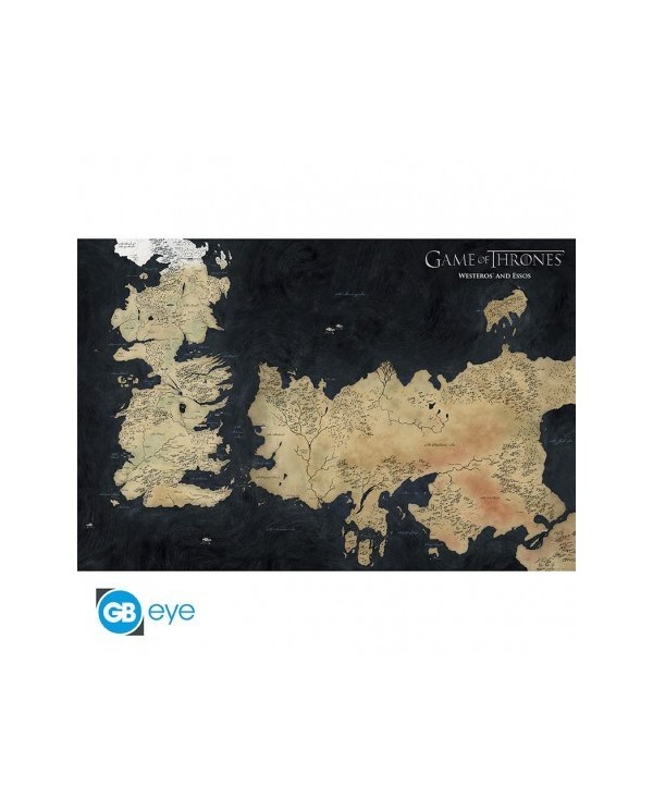 GAME OF THRONES - Poster «Westeros Map» (91.5x61) POSTERS7,50 €7,50...