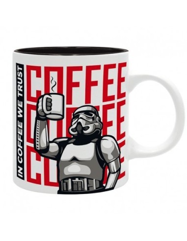STAR WARS ORIGINAL STORMTROOPERS - Mug 320ml - "IN COFFEE WE TRUST"... STAR WARS ORIGINAL STORMTROOPERS - Mug 320ml - "IN COFFEE WE TRUST"...