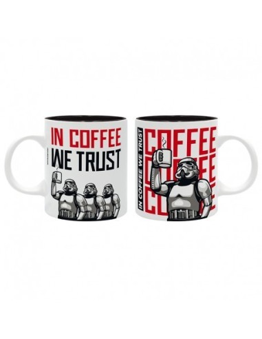STAR WARS ORIGINAL STORMTROOPERS - Mug 320ml - "IN COFFEE WE TRUST"... STAR WARS ORIGINAL STORMTROOPERS - Mug 320ml - "IN COFFEE WE TRUST"...