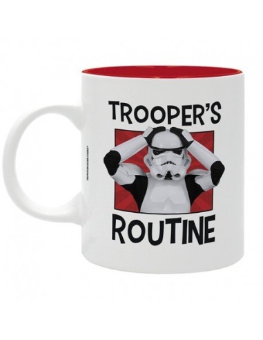 STAR WARS Original Stormtroopers - Taza 320ml - "TROOPER'S ROUTINE ... STAR WARS Original Stormtroopers - Taza 320ml - "TROOPER'S ROUTINE ...
