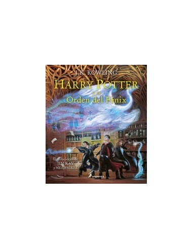 HARRY POTTER Y LA ORDEN DEL FENIX ED ILUSTRADA HARRY POTTER SALAMAN...