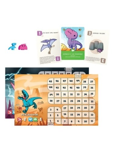 JUEGO DE MESA HAPPY LITTLE DINOSAURS EXPANSION 5-6 DINOS JUEGOS14,9... JUEGO DE MESA HAPPY LITTLE DINOSAURS EXPANSION 5-6 DINOS JUEGOS14,9...