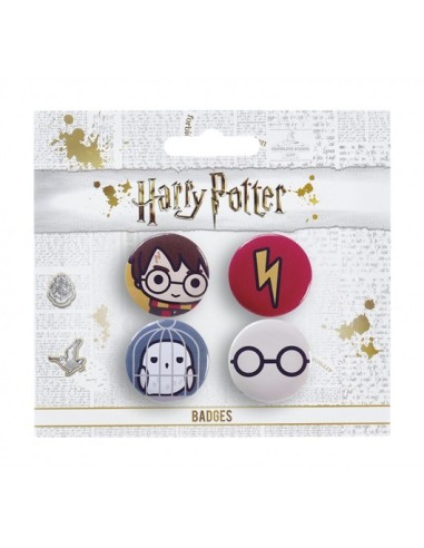 SET CHAPAS HARRY POTTER CHIBI 5055583410758