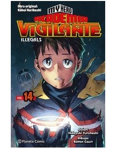 9788411401890  MY HERO ACADEMIA VIGILANTE ILLEGALS 14