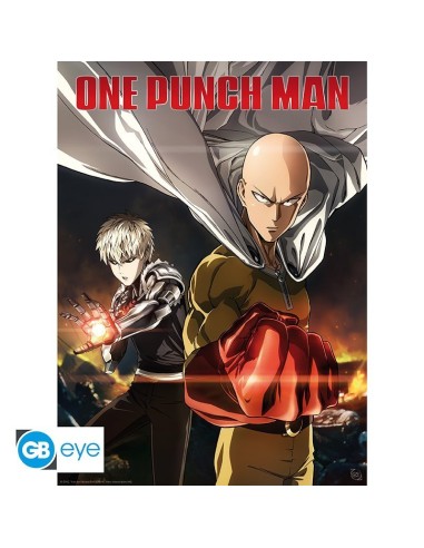 ONE PUNCH MAN - Set 2 Chibi Posters - Saitama & Genos (52x38) POSTE... ONE PUNCH MAN - Set 2 Chibi Posters - Saitama & Genos (52x38) POSTE...