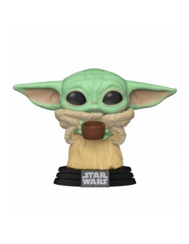 Funko Pop! Baby Yoda con taza The Child Mandalorian 889698499330 Funko Pop! Baby Yoda con taza The Child Mandalorian 889698499330