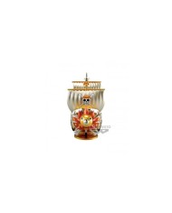 Figuras MEGA WORLD COLLECTABLE THOUSAND SUNNY GOLD COLOR ANIME / MA...