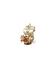 Figuras MEGA WORLD COLLECTABLE THOUSAND SUNNY GOLD COLOR ANIME / MA...
