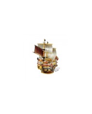 Figuras MEGA WORLD COLLECTABLE THOUSAND SUNNY GOLD COLOR ANIME / MA...