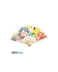 ABANICO HATSUNE  MIKU - Fan "Hatsune Miku & Twins Kimono"  3665361085485