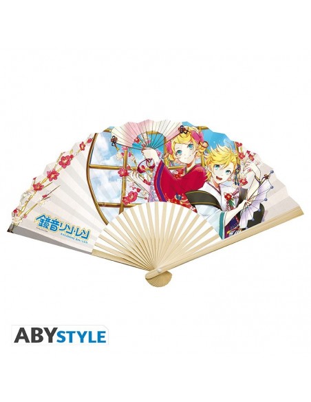 ABANICO HATSUNE MIKU - Fan "Hatsune Miku & Twins Kimono" 3665361085485