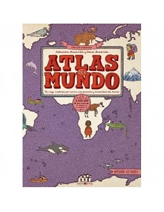 ATLAS DEL MUNDO EDICION PURPURA ¡El atlas del mundo ahora es más grande! 9788417708832