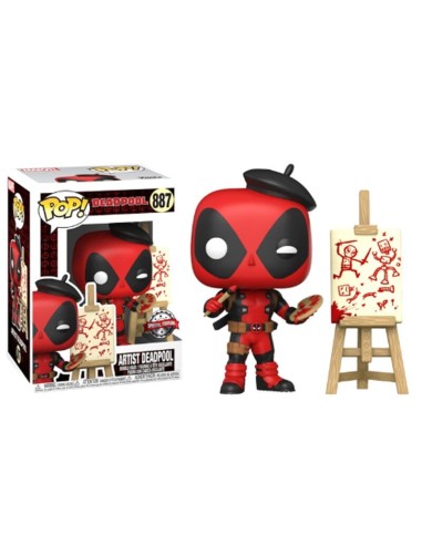 Figura POP Deadpool as French Painter Exclusive 889698564427 Figura POP Deadpool as French Painter Exclusive 889698564427