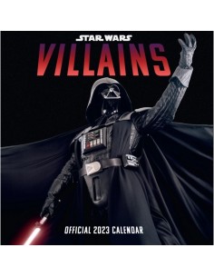 CALENDARIO 30X30 2023 STAR WARS VILLANOS 9781801226554