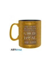 HARRY POTTER TAZA AMARILLA Hufflepuff 460ML  3665361021834 HARRY POTTER TAZA AMARILLA Hufflepuff 460ML  3665361021834