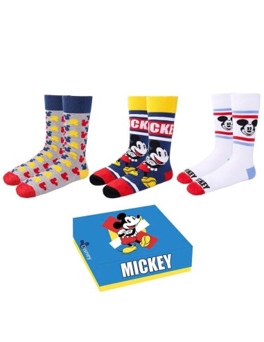 Pack 3 calcetines Mickey Disney TALLA 40-46 MERCHANDISING14,95 €14,... Pack 3 calcetines Mickey Disney TALLA 40-46 MERCHANDISING14,95 €14,...