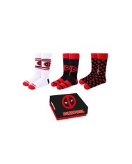 Pack 3 calcetines Deadpool Marvel TALLA 40-46 8445484007534