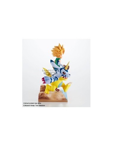 YAMATO & GABUMON FIG 15 CM DIGIMON ADVENTURE DXF ADVENTURE ARCHIVES...